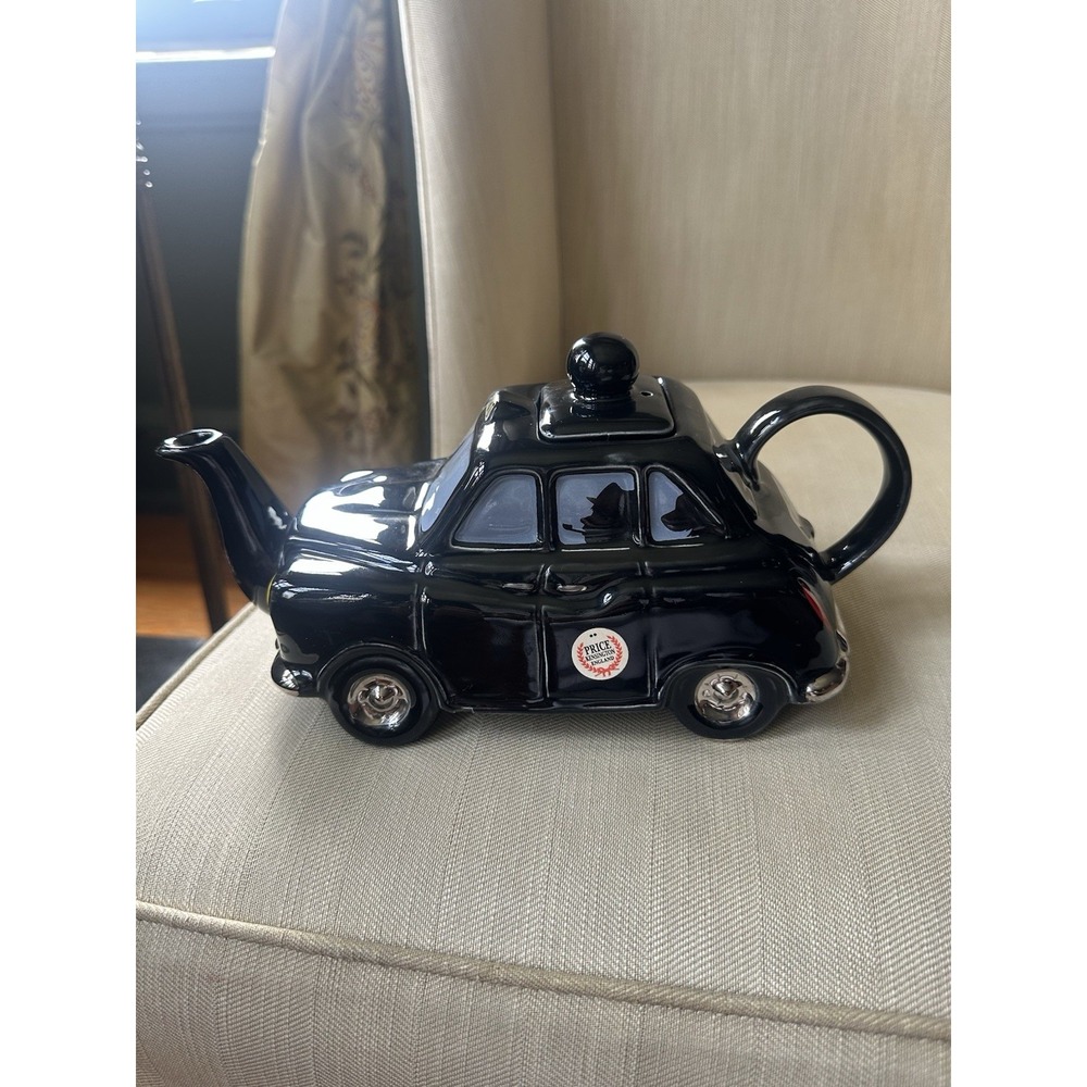 Tony Carter London Taxi Teapot Black Rare Classic